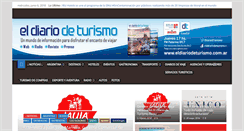 Desktop Screenshot of eldiariodeturismo.com