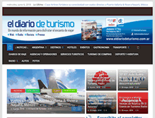 Tablet Screenshot of eldiariodeturismo.com